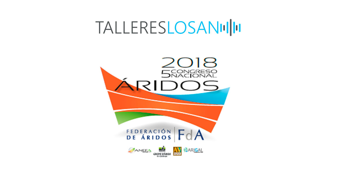 Expositor para la producción de áridos